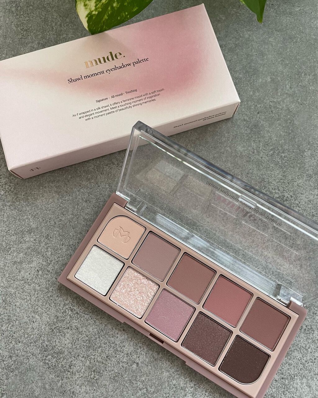 MDショールモーメント アイシャドウパレット/mude./アイシャドウパレットを使ったクチコミ（1枚目）