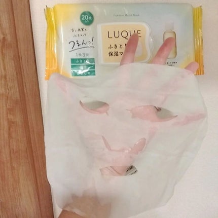 ルクエ ふきとり保湿マスク/ナリス化粧品/シートマスク・パックを使ったクチコミ(4枚目)