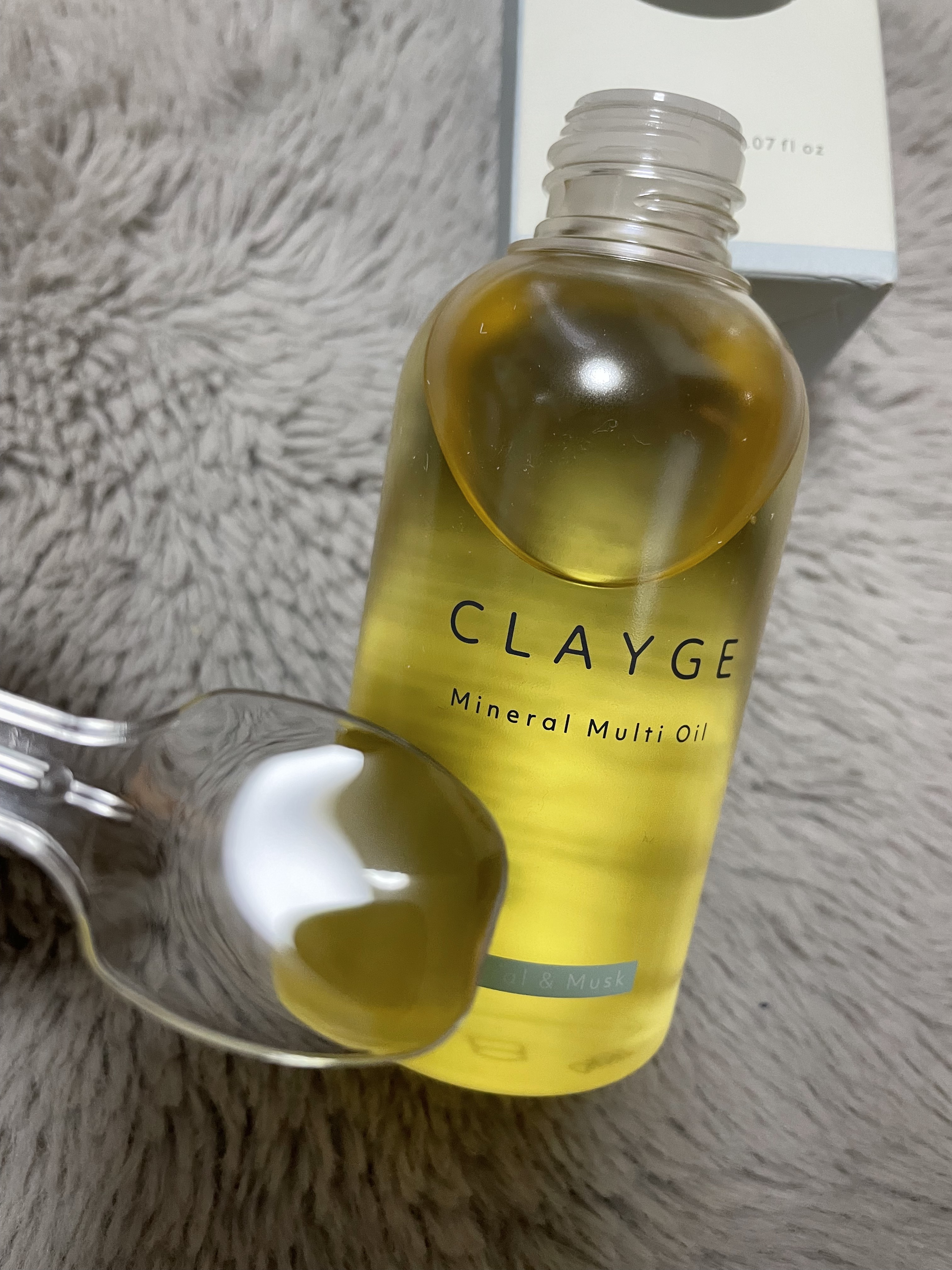 ミネラルマルチオイル フローラル＆ムスク/CLAYGE/ヘアオイルを使ったクチコミ（3枚目）