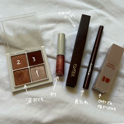 THE アイパレR/b idol/アイシャドウパレットを使ったクチコミ(2枚目)