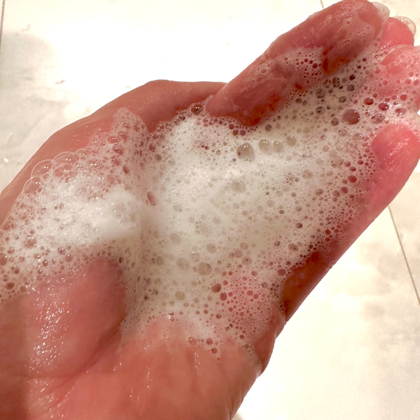 バウンシア ボディソープ ホワイトソープの香り/Bouncia/ボディソープを使ったクチコミ(3枚目)