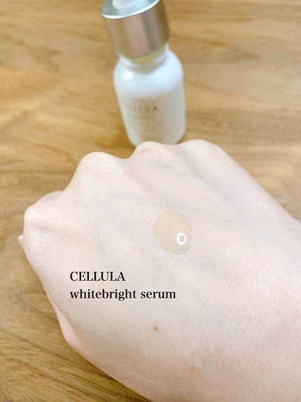 ホワイト ブライトセラム/CELLULA/美容液を使ったクチコミ(3枚目)