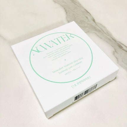 ティーツリーデイデイトーンアップサンクッション/NOWATER/日焼け止めローションを使ったクチコミ(6枚目)