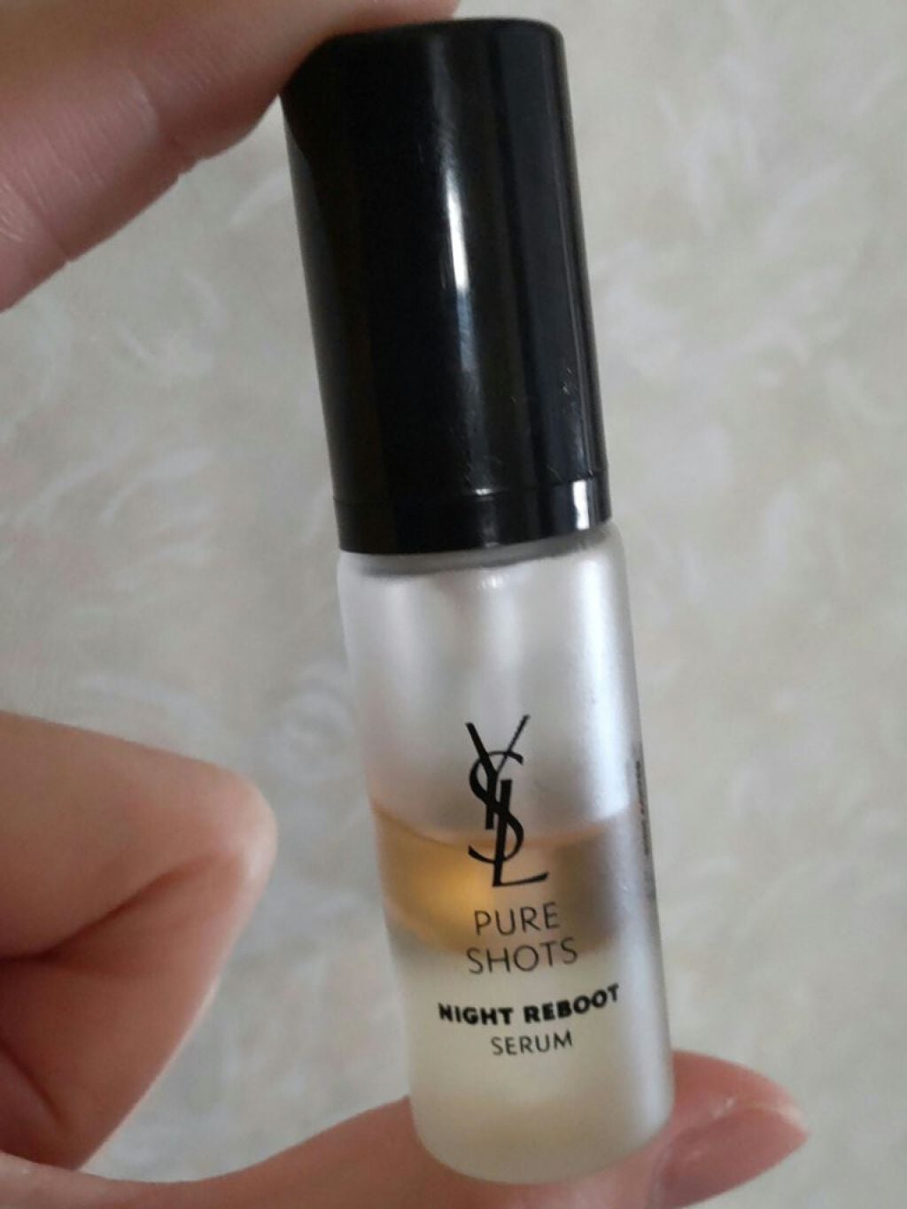 ピュアショット ナイト リチャージセラム/YVES SAINT LAURENT BEAUTE/美容液を使ったクチコミ(1枚目)