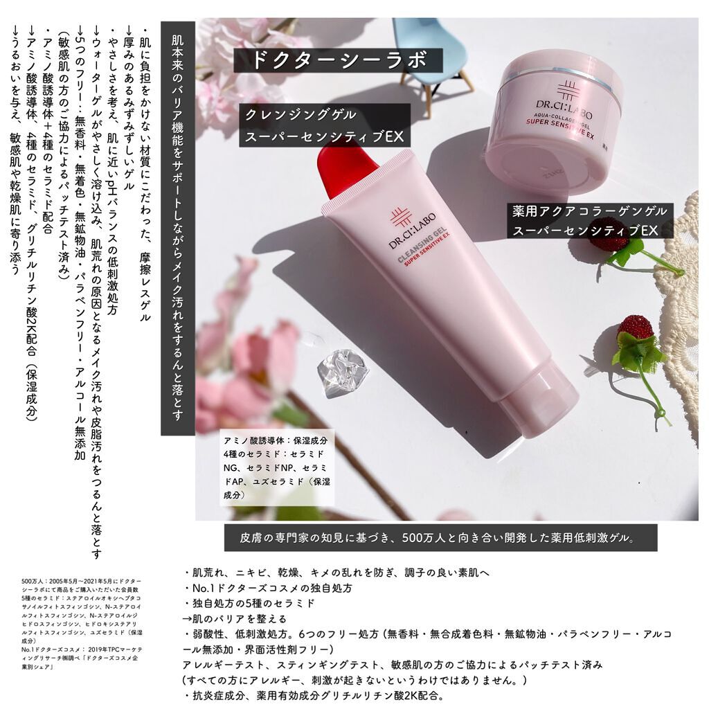 薬用アクアコラーゲンゲル スーパーセンシティブEX/ドクターシーラボⓇ/オールインワン化粧品を使ったクチコミ（2枚目）