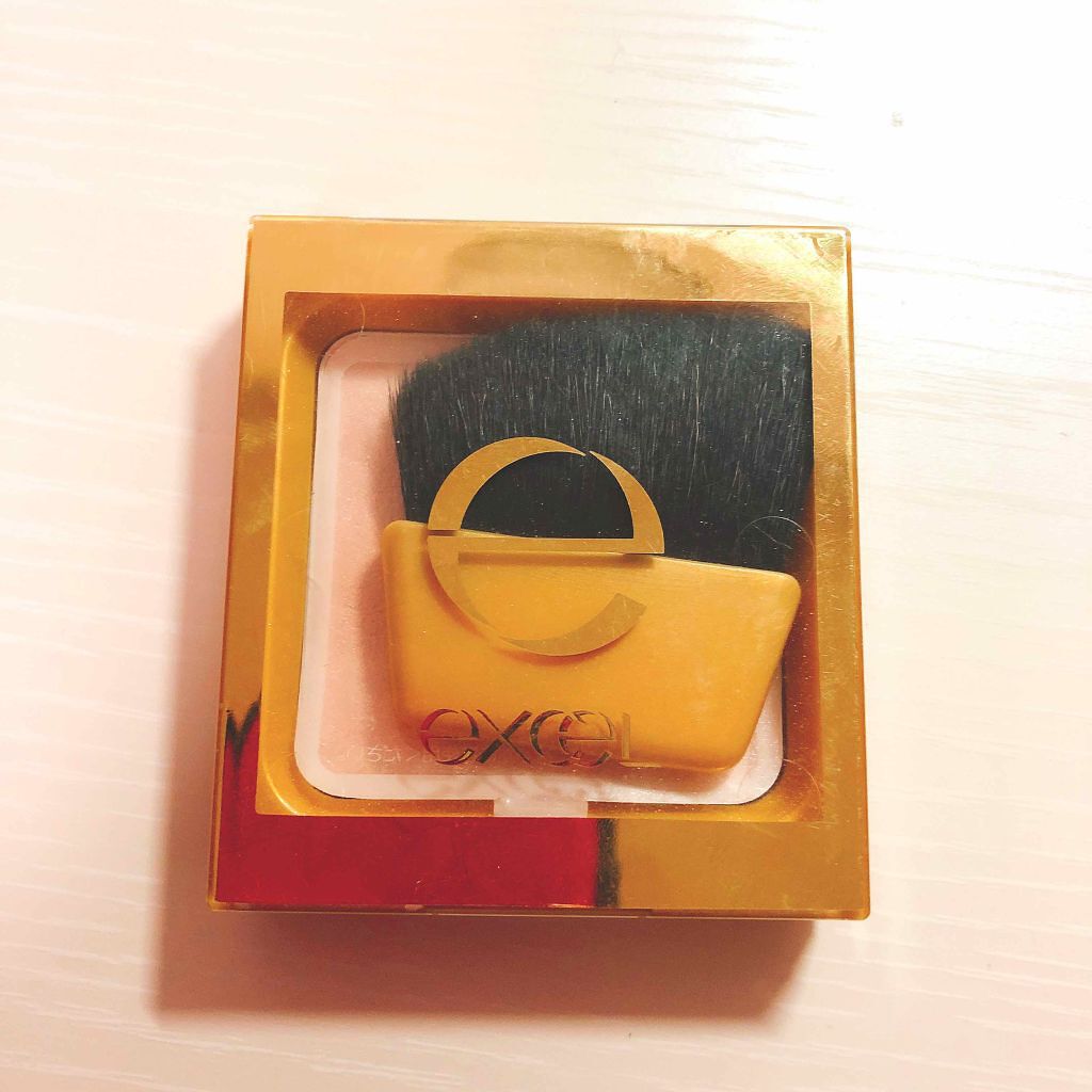 シャイニーパウダー N/excel/プレストパウダーを使ったクチコミ(1枚目)