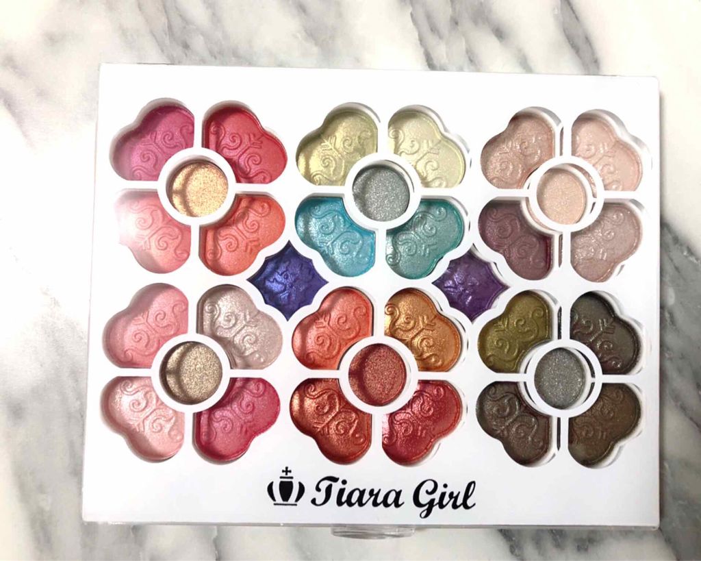 アイカラーパレット/ティアラガール/アイシャドウパレットを使ったクチコミ(1枚目)