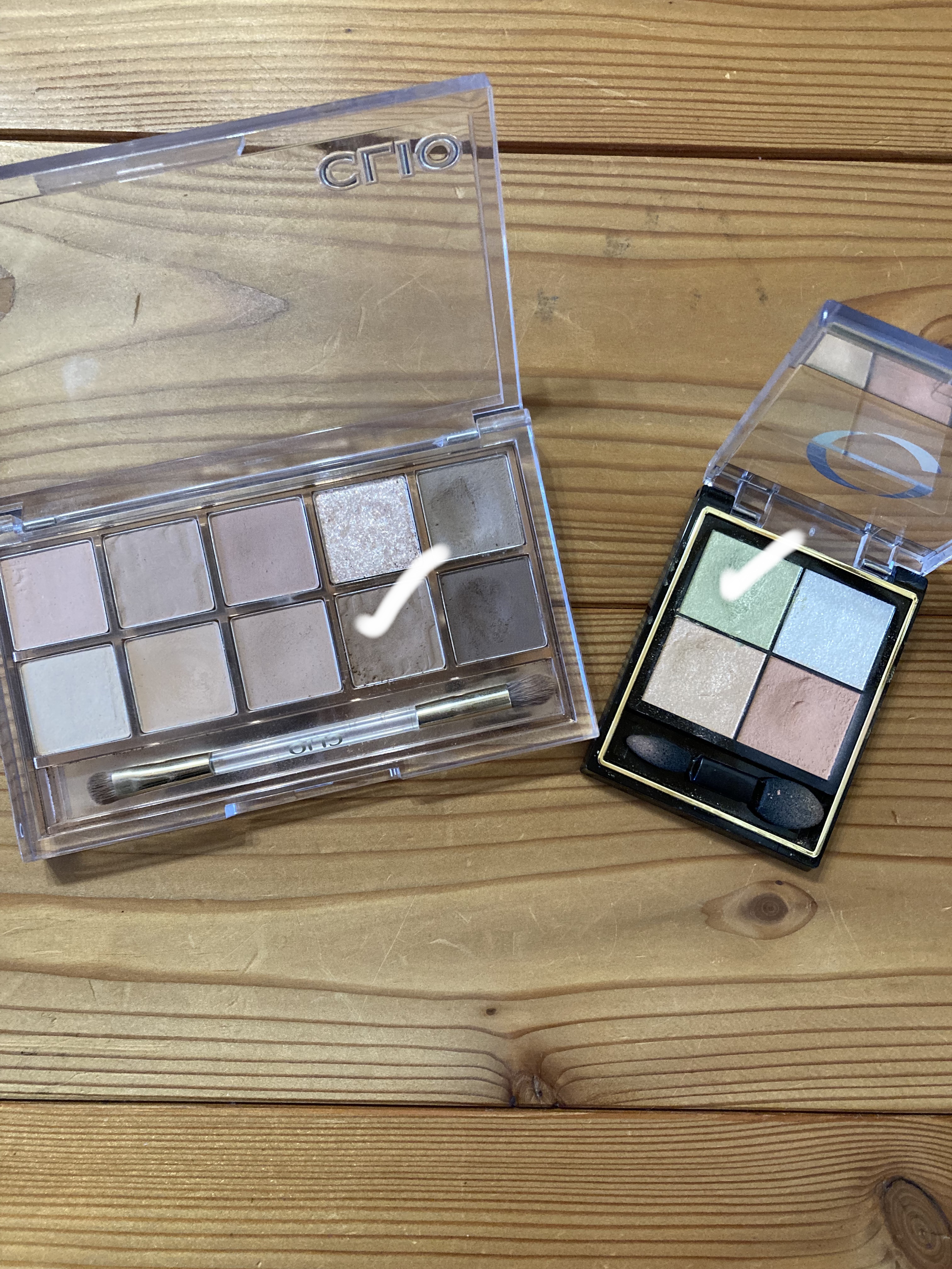 リアルクローズシャドウ/excel/アイシャドウパレットを使ったクチコミ（2枚目）