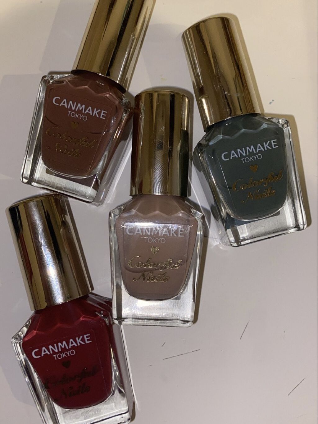 カラフルネイルズ/キャンメイク/マニキュアを使ったクチコミ（2枚目）