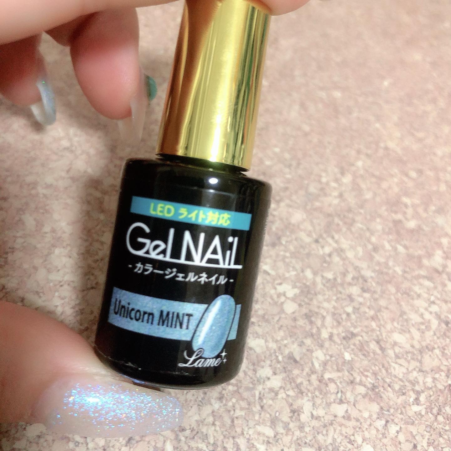 ジェルネイル（ライト対応）/セリア/ジェルネイルを使ったクチコミ（3枚目）