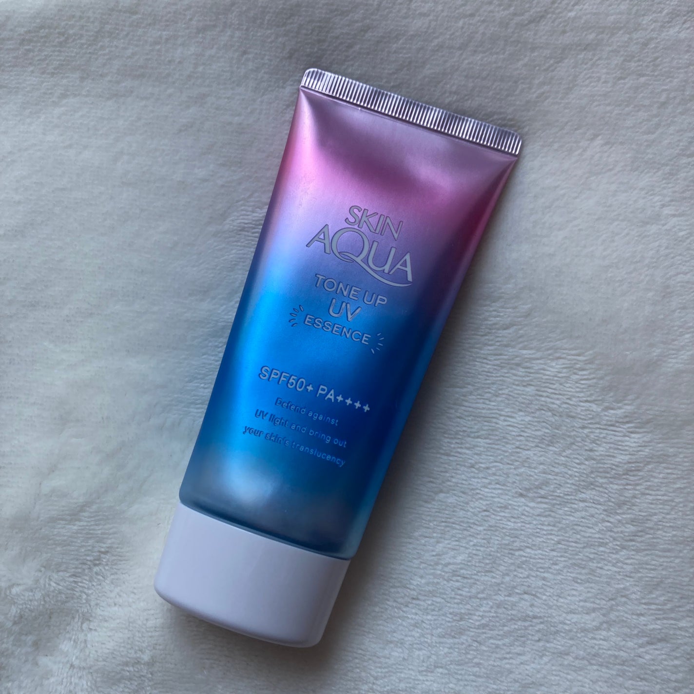 スキンアクア トーンアップUVエッセンス/スキンアクア/日焼け止めクリームを使ったクチコミ(1枚目)