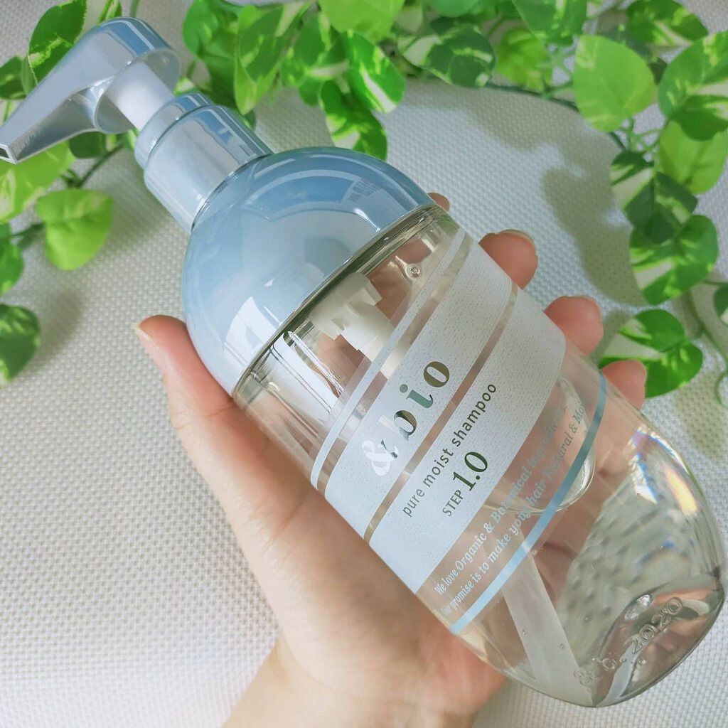 ピュアモイスト シャンプー 1.0/ヘアトリートメント 2.0/&bio/市販シャンプーを使ったクチコミ(2枚目)