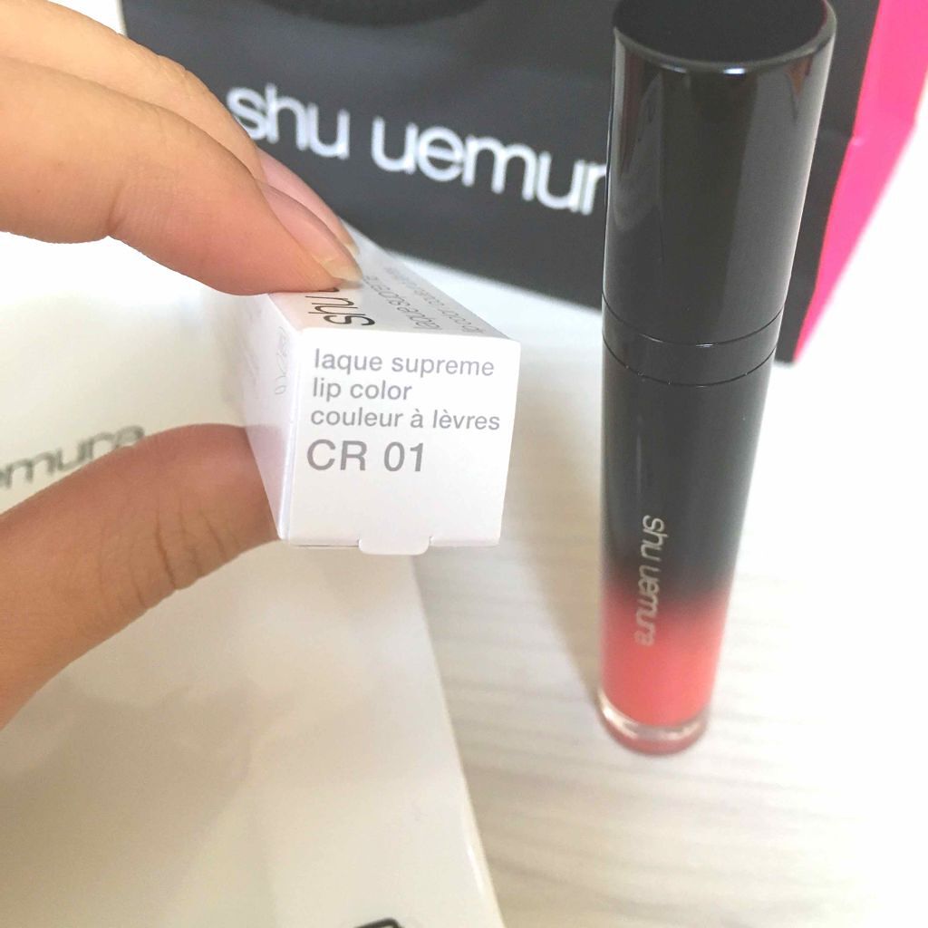 ラック シュプリア/shu uemura/リップグロスを使ったクチコミ（2枚目）