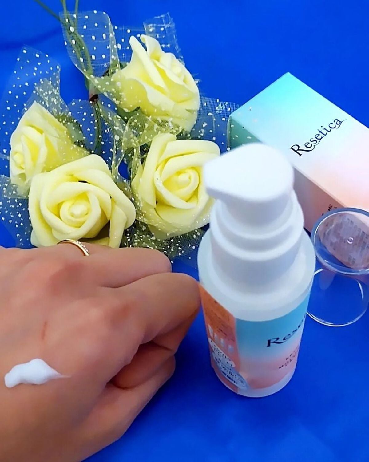 RR モイストベールクリーム/Resetica(リセチカ)/乳液を使ったクチコミ(5枚目)