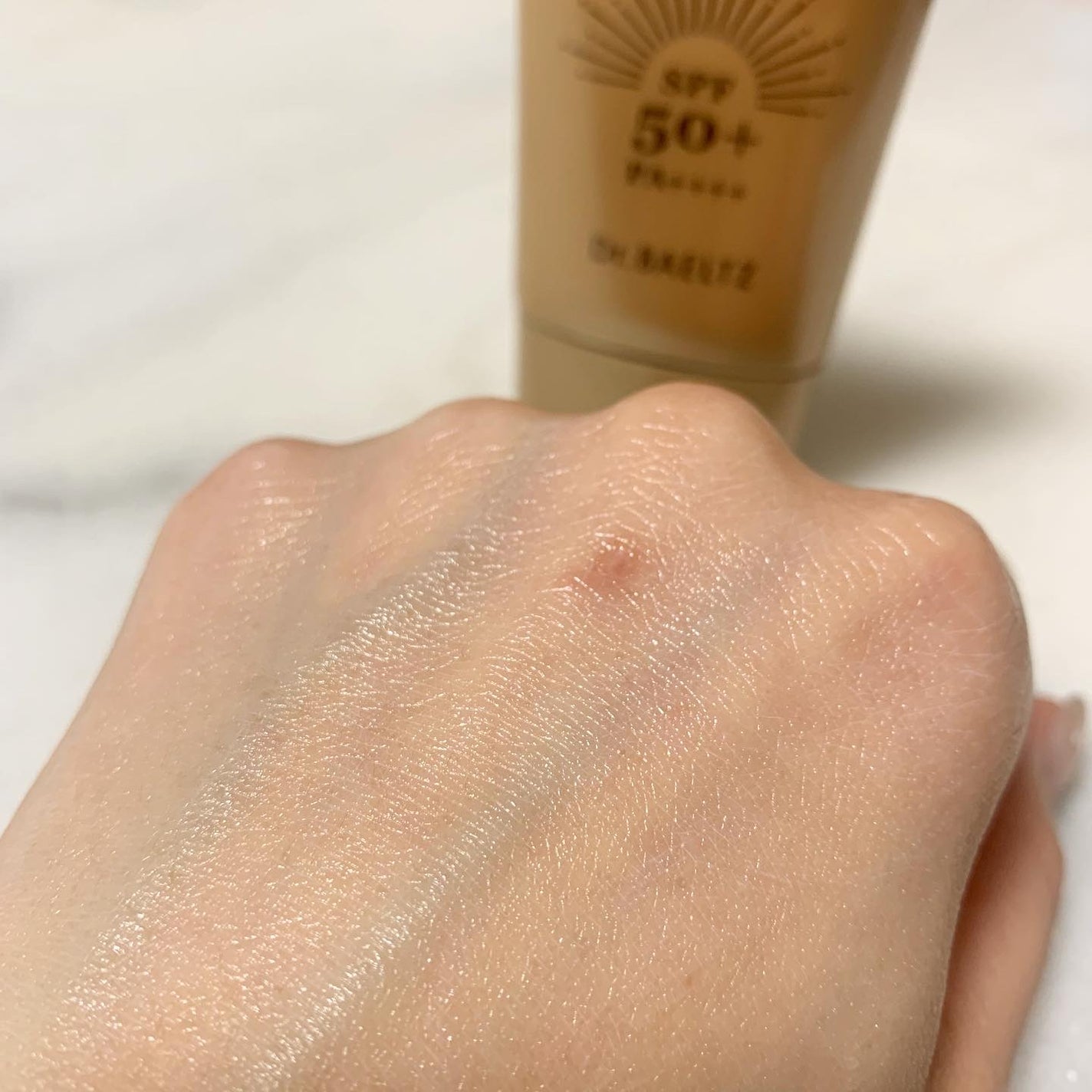 パーフェクトUVジェル/ドクターベルツ/日焼け止めジェルを使ったクチコミ(3枚目)