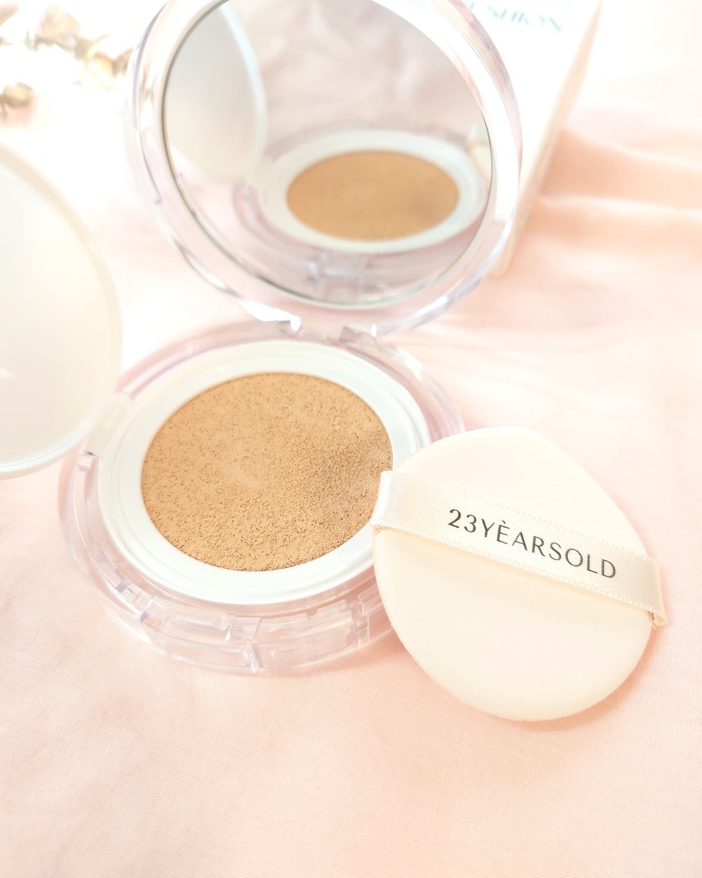 ハートリーフシーンカバークッション/23years old/クッションファンデーションを使ったクチコミ(2枚目)