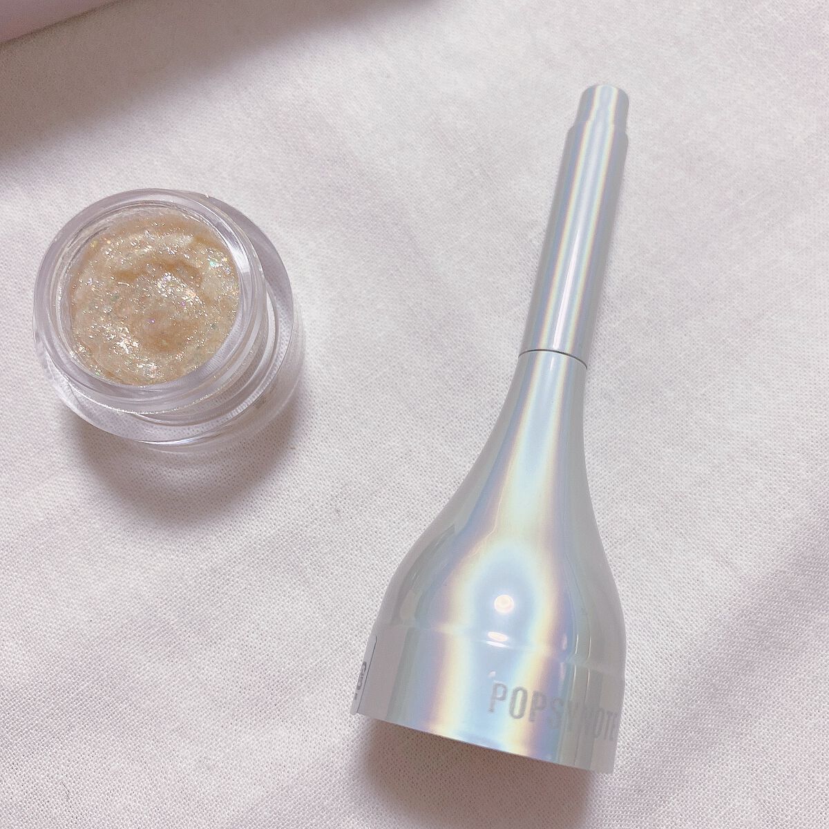 シャイラスティンググリッタージェル/POPSY NOTE/グリッターを使ったクチコミ（3枚目）