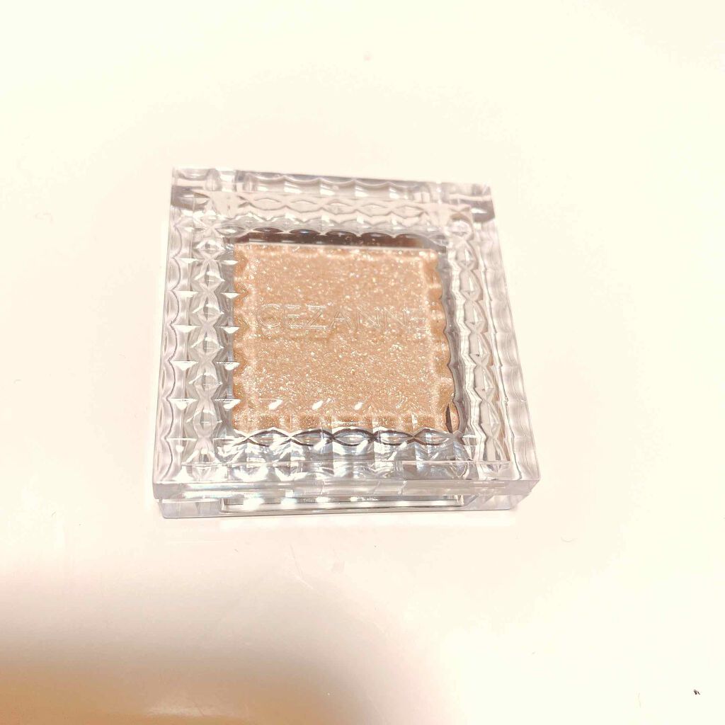 シングルカラーアイシャドウ/CEZANNE/単色アイシャドウを使ったクチコミ（1枚目）