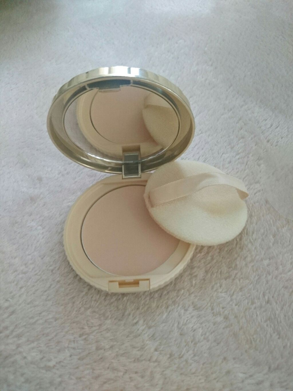 【旧品】マシュマロフィニッシュパウダー/キャンメイク/プレストパウダーを使ったクチコミ(2枚目)