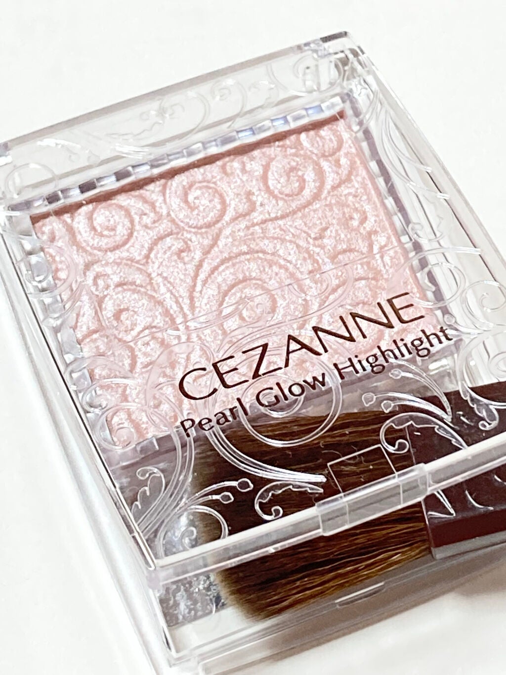 パールグロウハイライト/CEZANNE/パウダーハイライトを使ったクチコミ(1枚目)