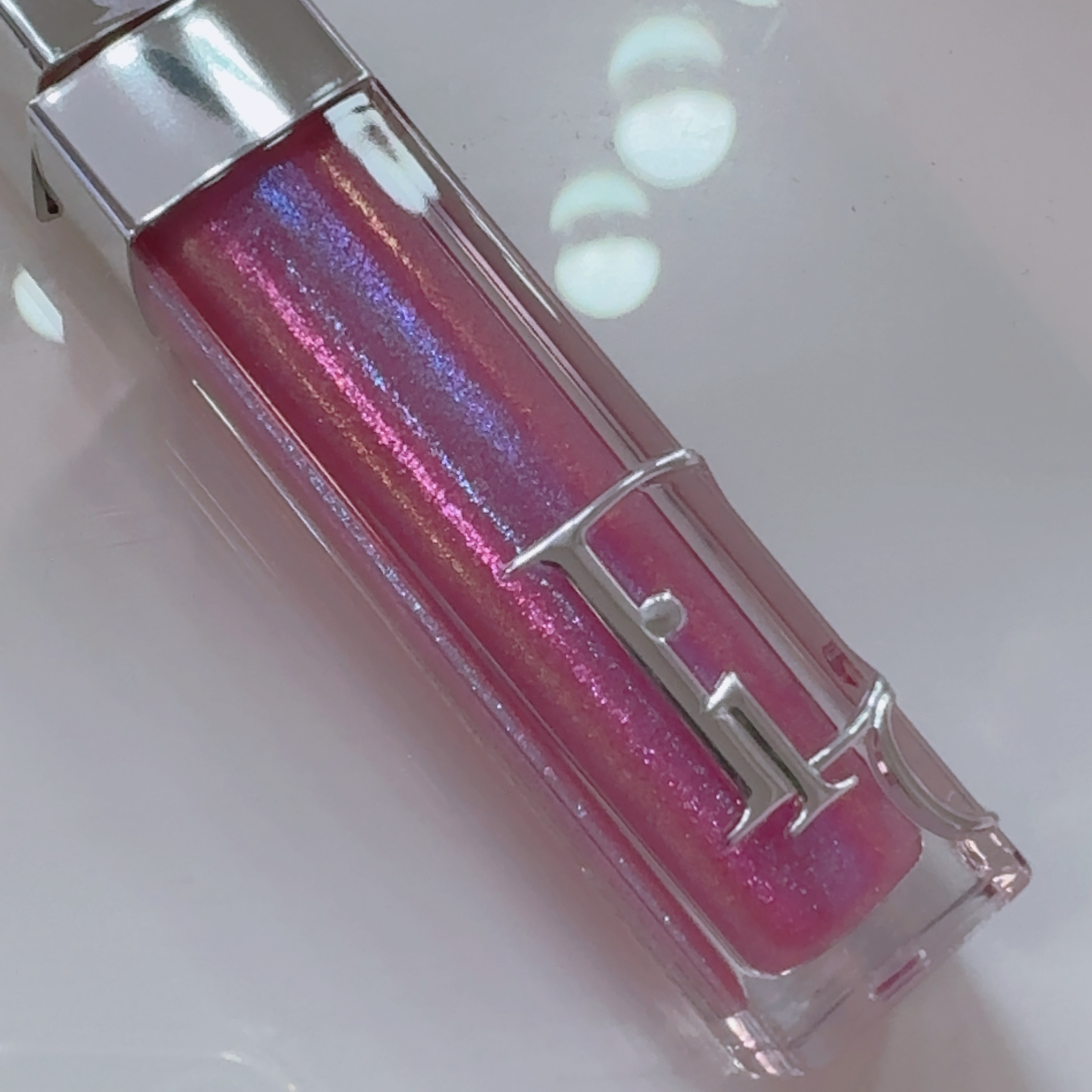 ディオール アディクト リップ マキシマイザー 003ホログラフィック ラベンダー/Dior/リップグロスを使ったクチコミ（3枚目）