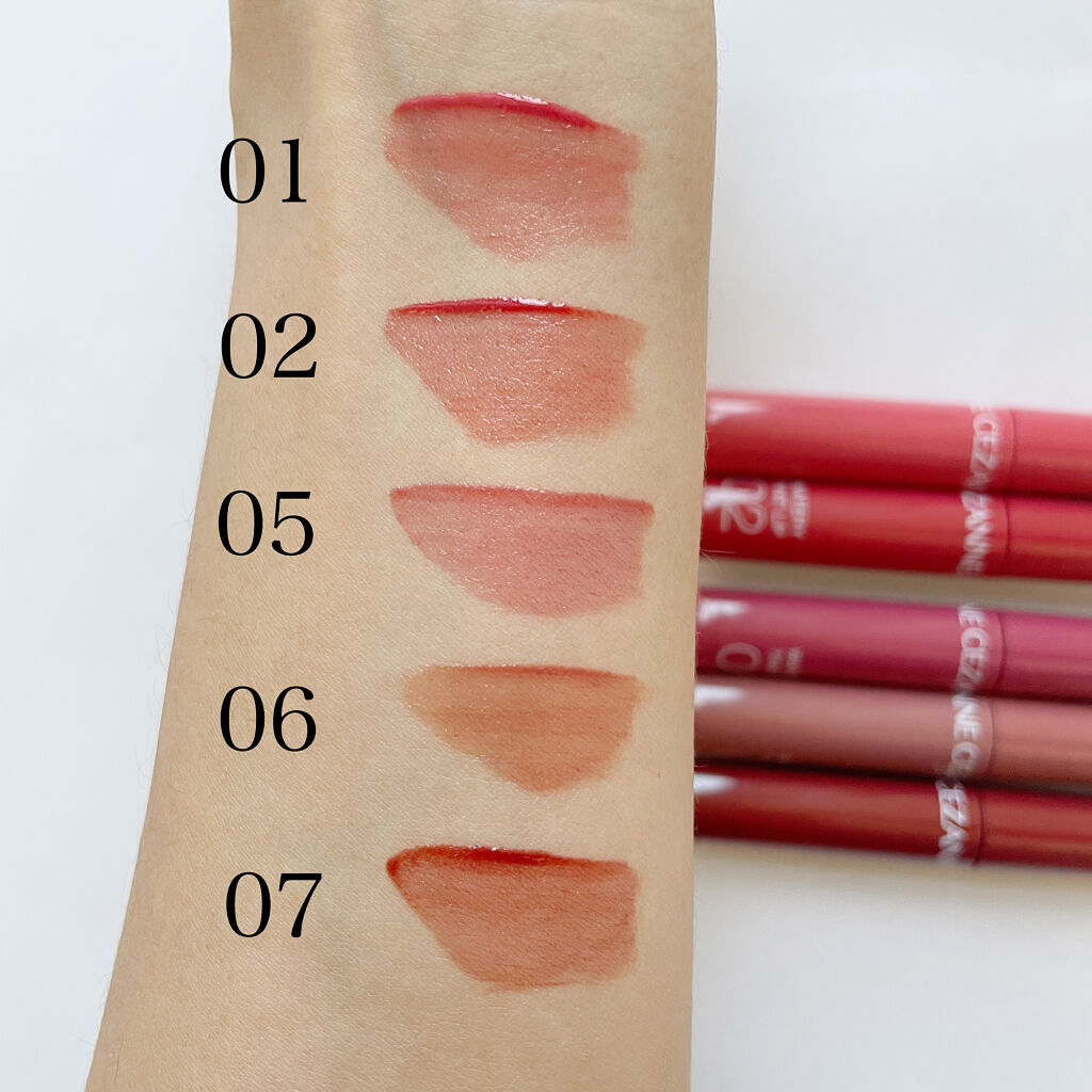 ウォータリーティントリップ/CEZANNE/リップティントを使ったクチコミ（3枚目）