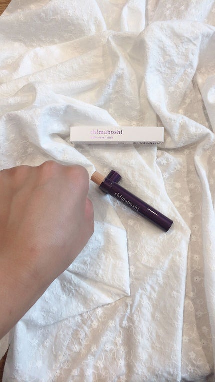 ホワイトカバースティック/shimaboshi/化粧下地を使ったクチコミ(4枚目)