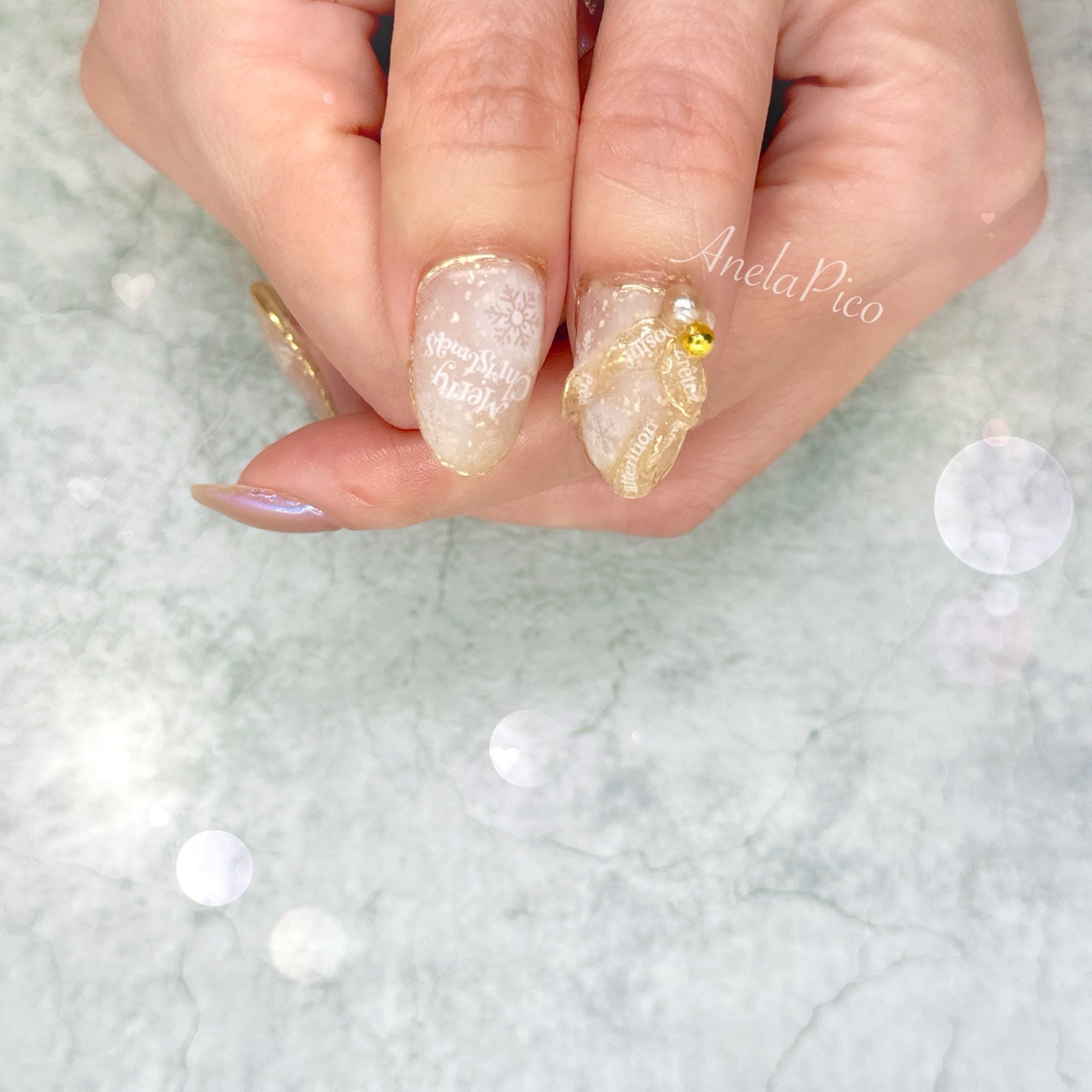 mamico on LIPS 「:*:★。:*:★━━━━━━━━★:*:。★:*:冬の雪の結..」(2枚目)