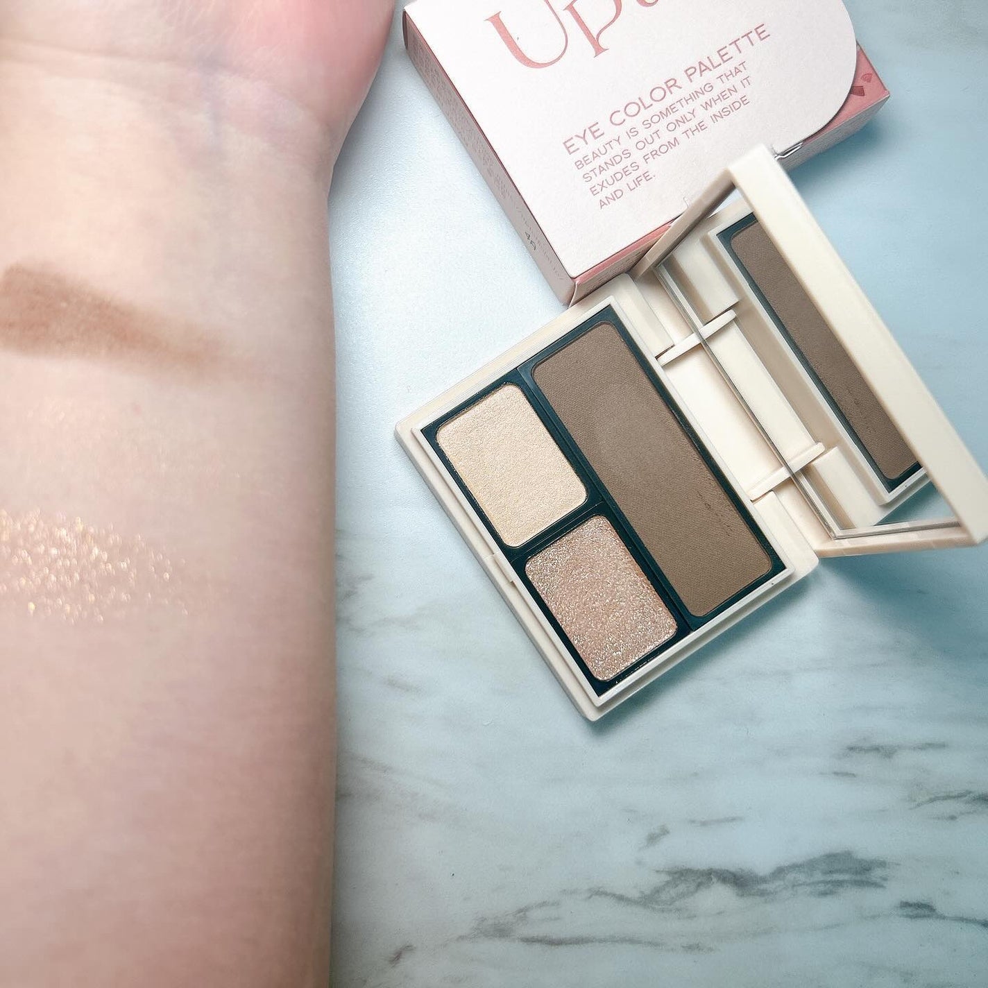 アイカラーパレット/Upt/アイシャドウパレットを使ったクチコミ(5枚目)