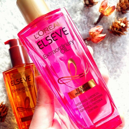 エクストラオーディナリー オイル エクラアンペリアル 艶髪オイル/ロレアル パリ/ヘアオイルを使ったクチコミ(2枚目)