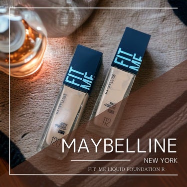 フィットミー リキッドファンデーション R/MAYBELLINE NEW YORK/リキッドファンデーションを使ったクチコミ（1枚目）