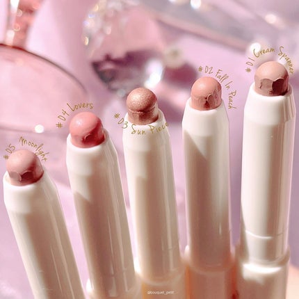 メロウレイヤリング スティックシャドウ/HOLIKA HOLIKA/スティックアイシャドウを使ったクチコミ(6枚目)