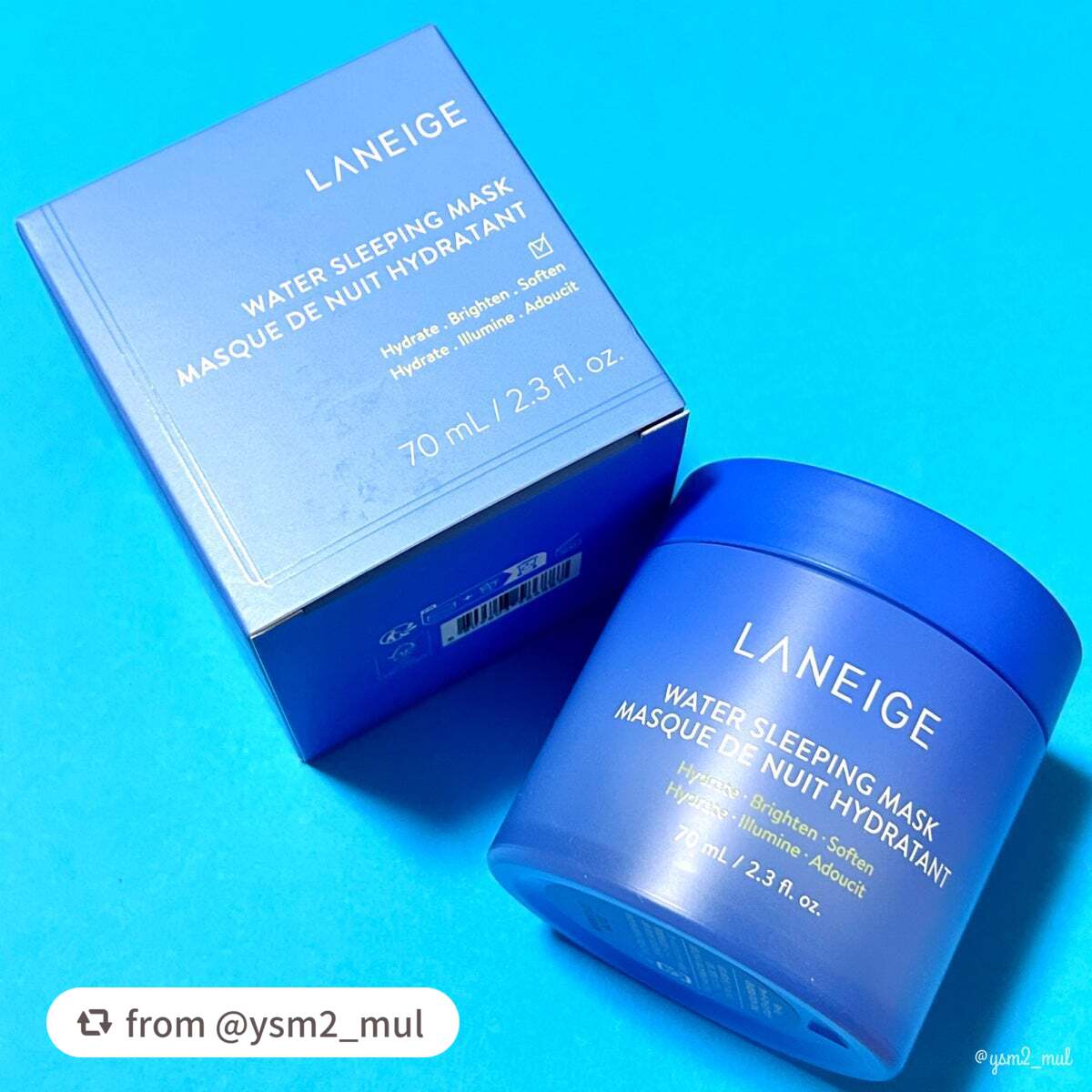 ウォータースリーピングマスク/LANEIGE/フェイスクリームを使ったクチコミ(5枚目)