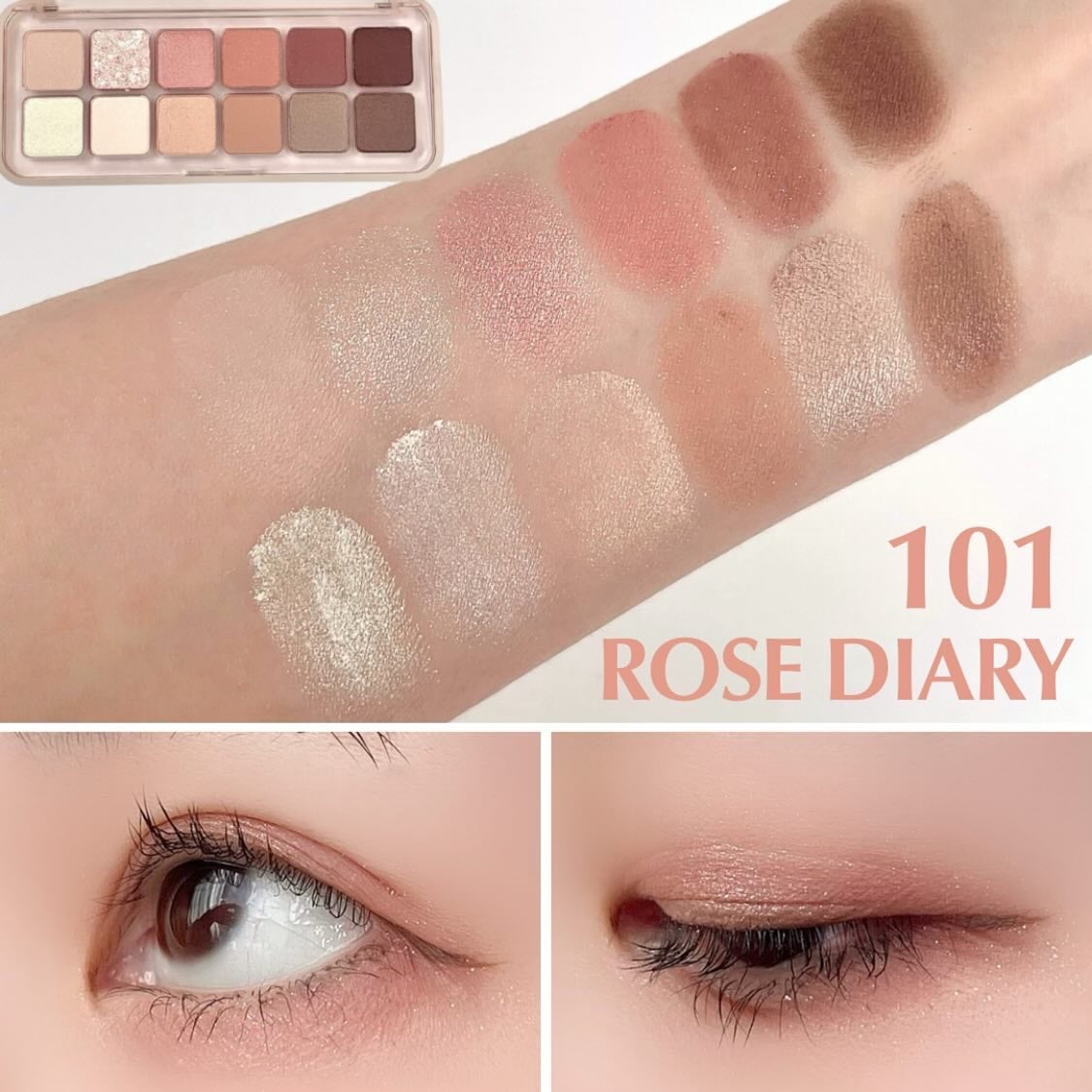 プロ アイ パレット エアー/CLIO/アイシャドウパレットを使ったクチコミ(5枚目)