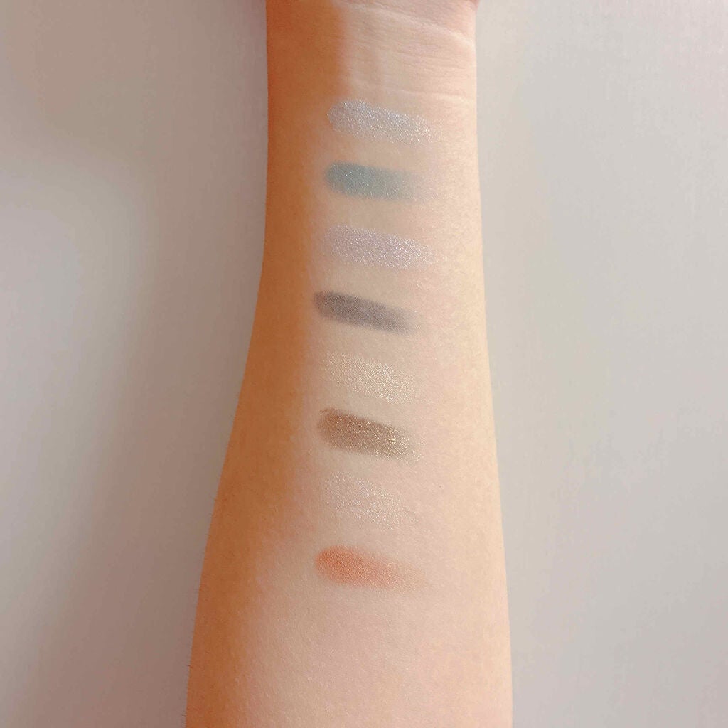 ツーカラー アイシャドウ ラメシリーズ/CEZANNE/アイシャドウパレットを使ったクチコミ(2枚目)