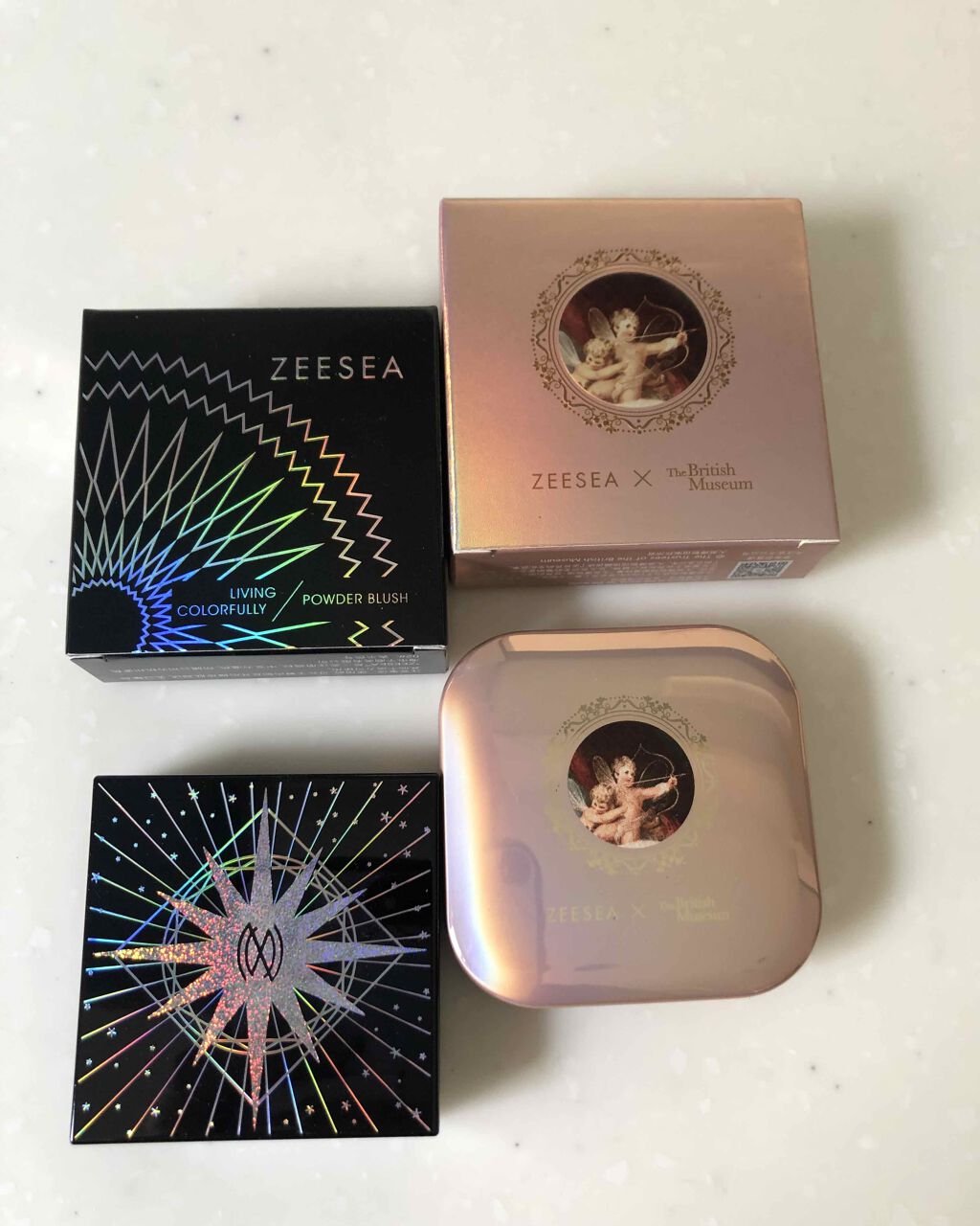 薄霧錦紗 単色チーク/ZEESEA/パウダーチークを使ったクチコミ（1枚目）