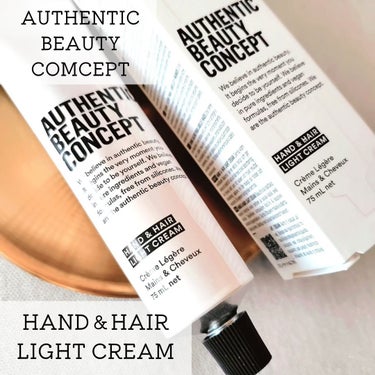 ハンド＆ヘア ライトセラム 74g/AUTHENTIC BEAUTY CONCEPT/ハンドクリームを使ったクチコミ（1枚目）