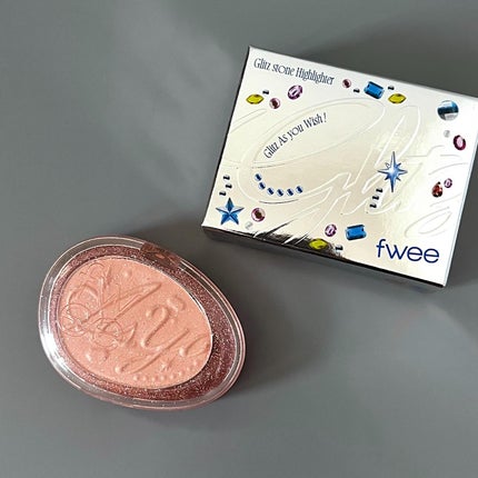 フィー グリッツストーンハイライター/fwee/パウダーハイライトを使ったクチコミ(7枚目)