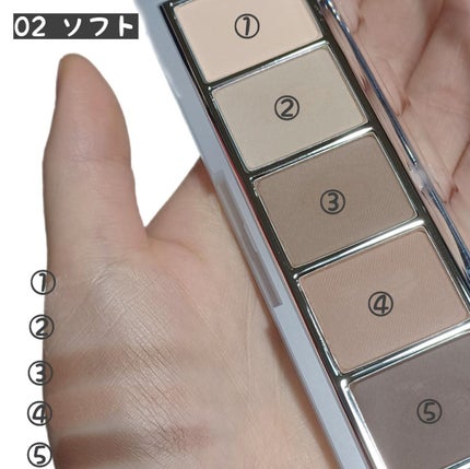 リターントゥーベーシックシャドウパレット/ABOUT TONE/アイシャドウパレットを使ったクチコミ(4枚目)