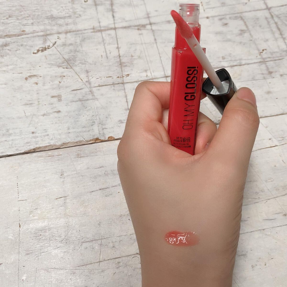 オーマイグロス/リンメル ロンドン/リップグロスを使ったクチコミ(2枚目)