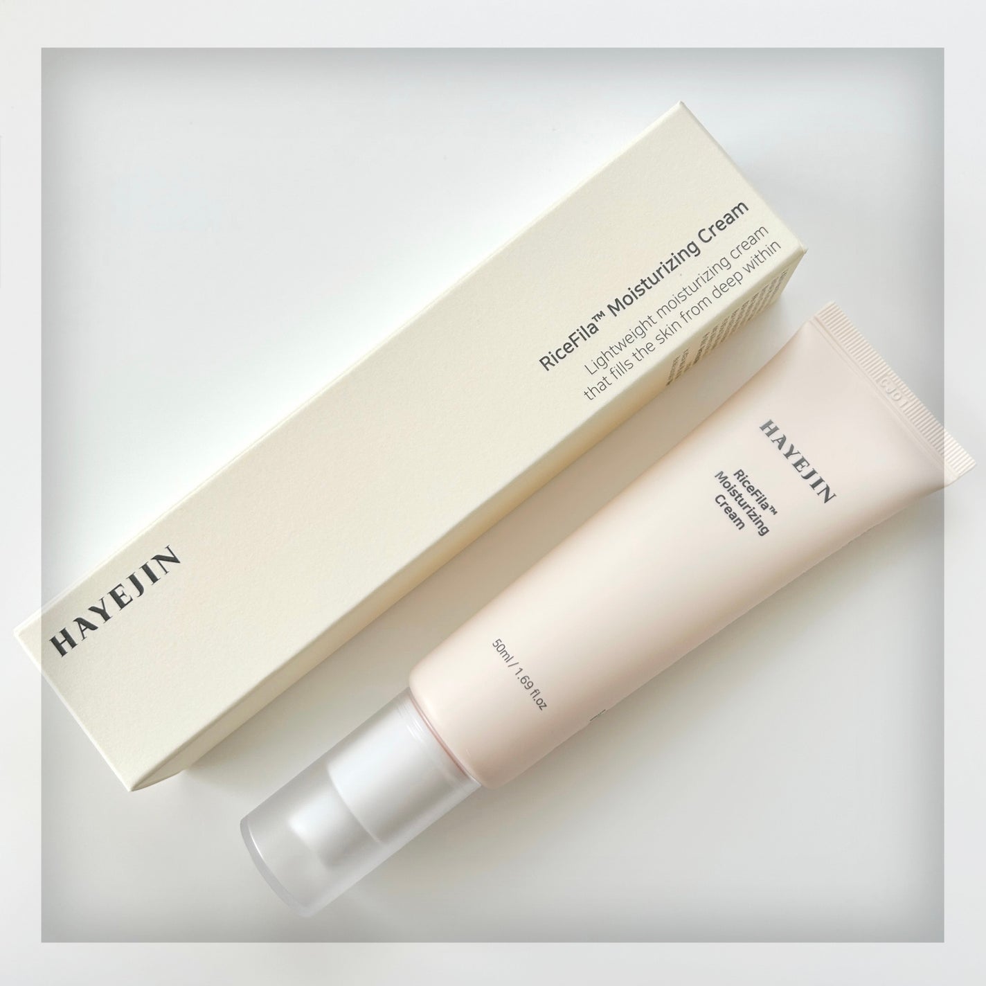 ライスピラー保湿クリーム/HAYEJIN/フェイスクリームを使ったクチコミ(1枚目)