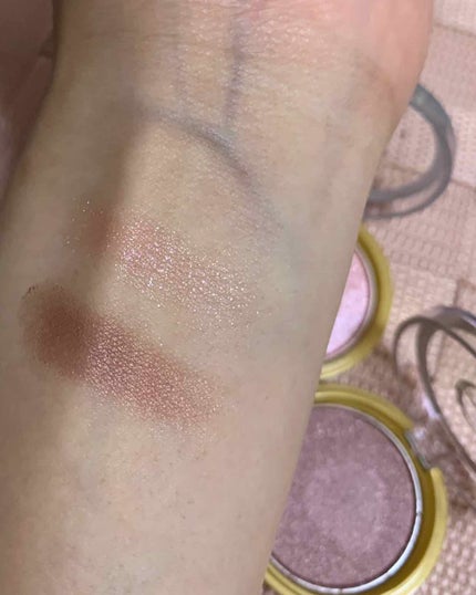 シャイニーシャドウ N/excel/単色アイシャドウを使ったクチコミ(3枚目)