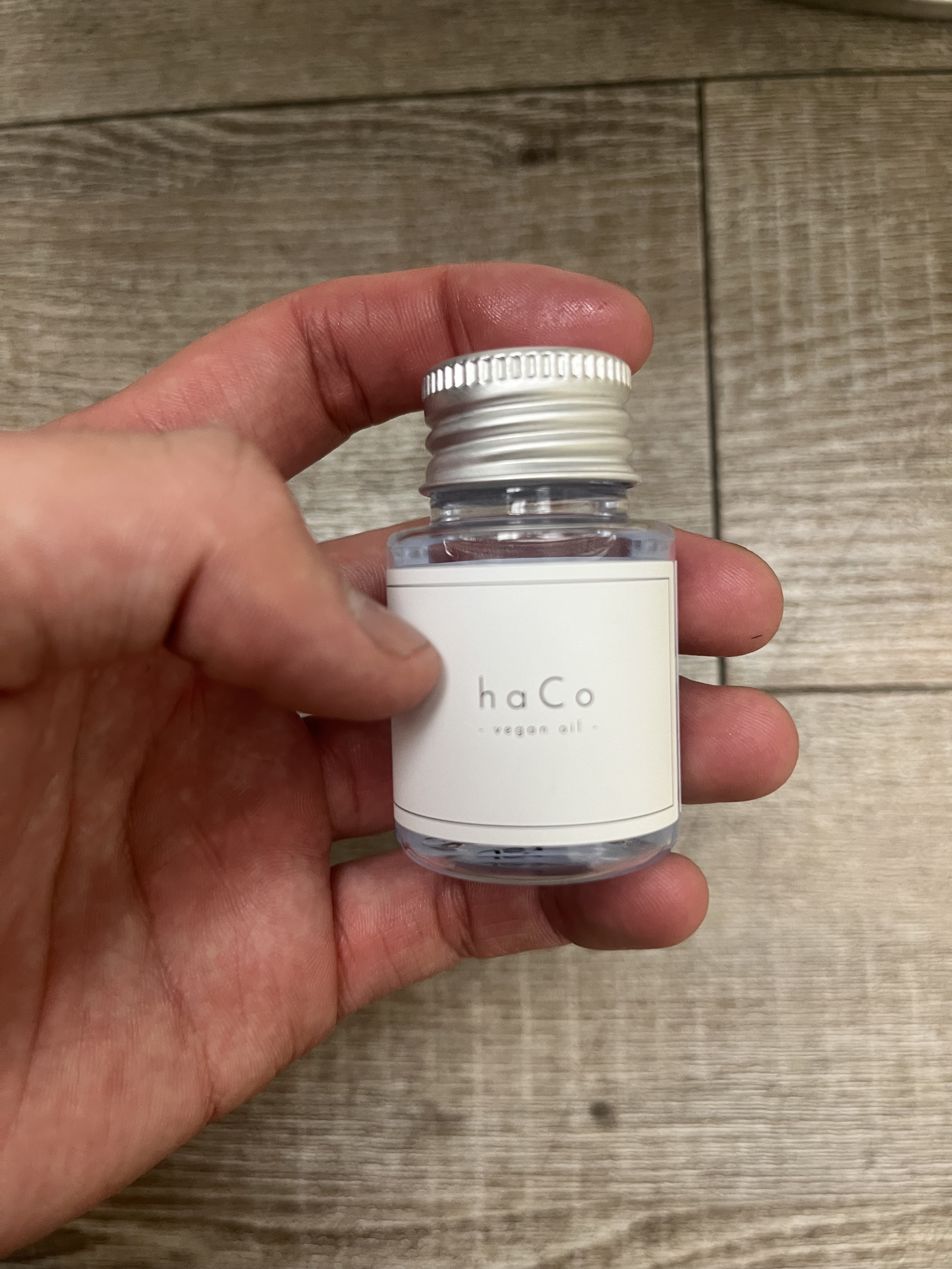 haCoヴィーガンオイルLI リネンの香り/haCo /ヘアオイルを使ったクチコミ（1枚目）