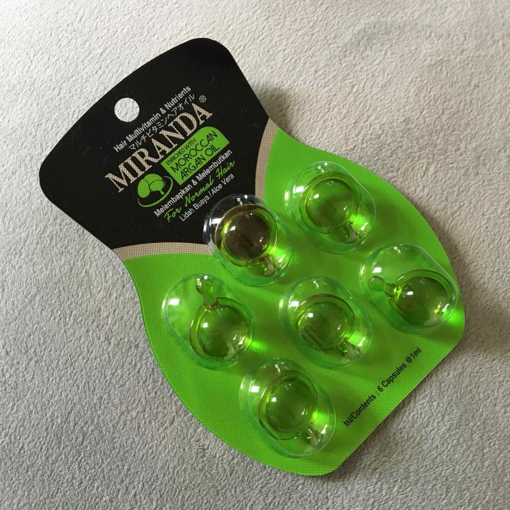 ヘアビタミン モイスチャーヘアオイル/MIRANDA/ヘアオイルを使ったクチコミ(1枚目)