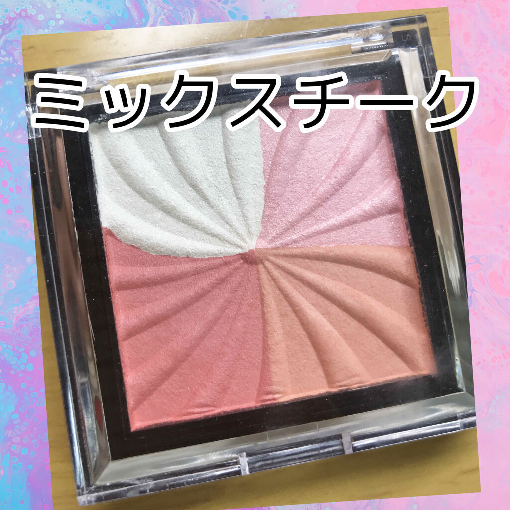 DAISO ミックスチークパウダーのクチコミ「ミックスチークパウダー　ピンクカラー

初めに
カバーの塗装は除光液で消し去りました！
中が見.....」（1枚目）