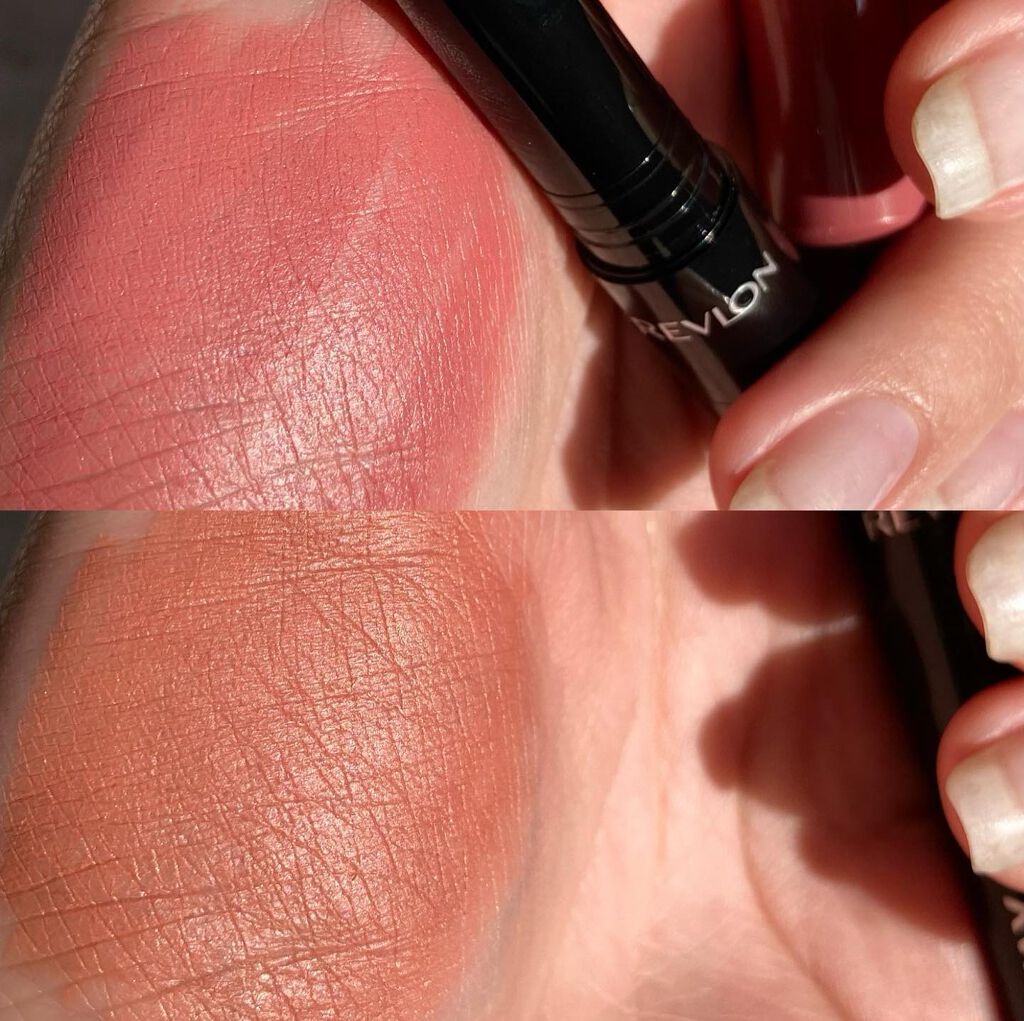 レブロン カラーステイ マット ライト クレヨン/REVLON/口紅を使ったクチコミ(8枚目)