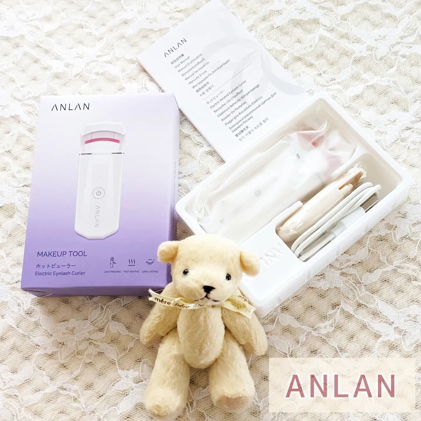 ホットビューラー カーラー型/ANLAN/ホットビューラーを使ったクチコミ（1枚目）