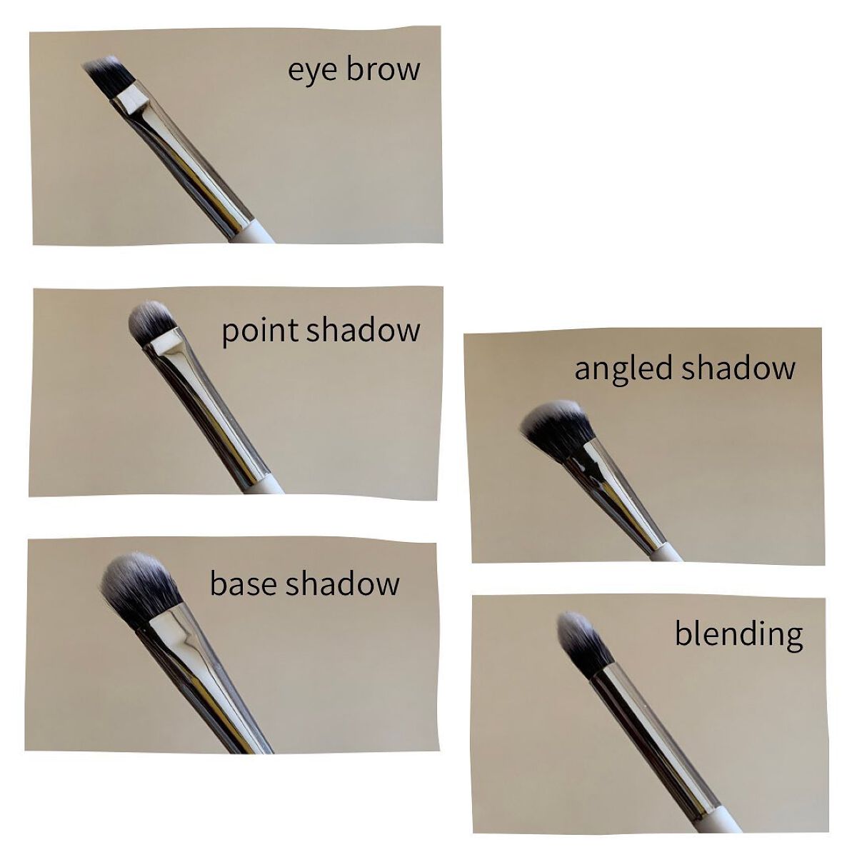 fillimilli アイメイクブラシセット/fillimilli/メイクブラシを使ったクチコミ(3枚目)