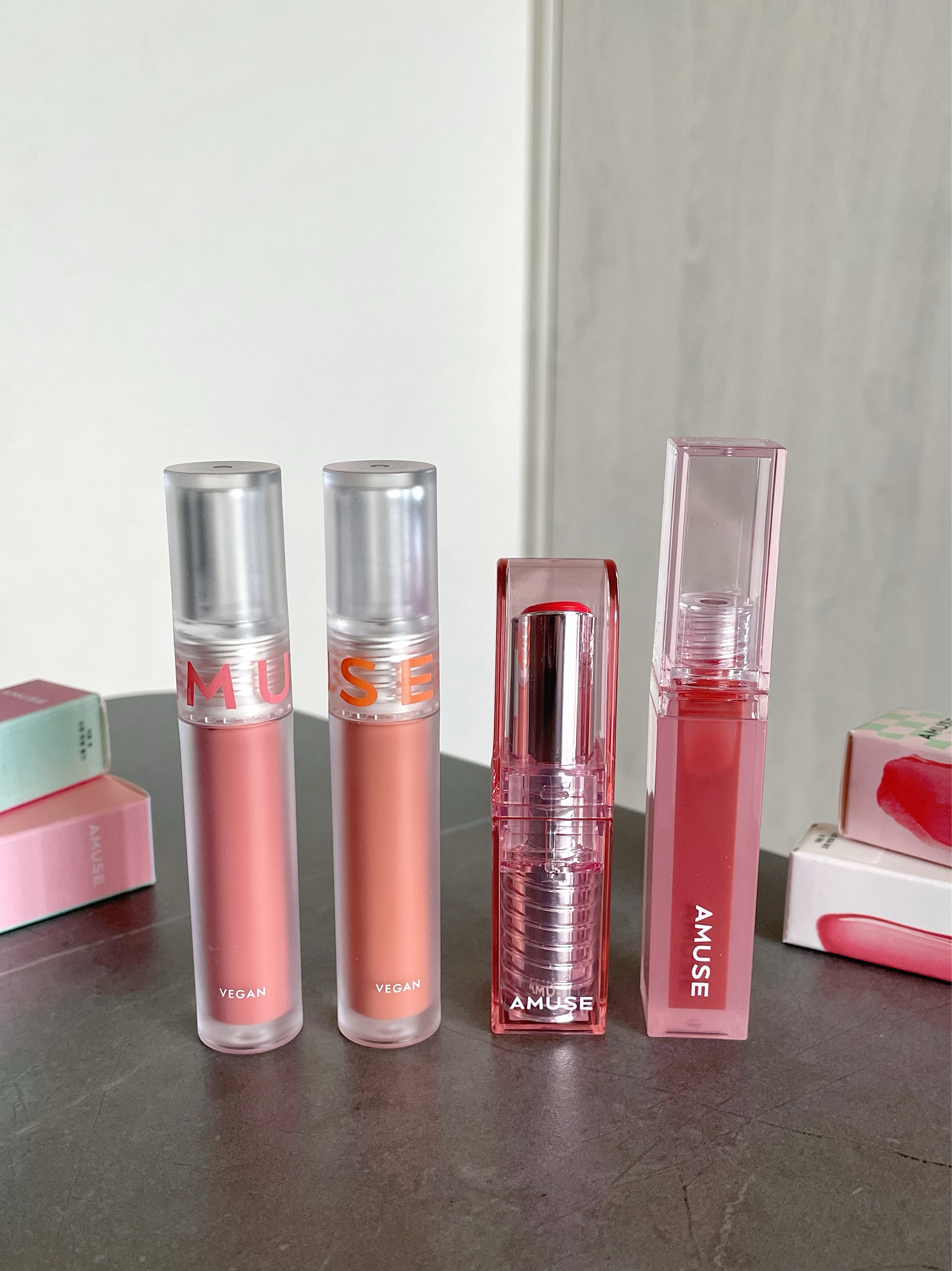 ソフトクリームチーク 02ピンクトースト/AMUSE/リキッドチークを使ったクチコミ（2枚目）