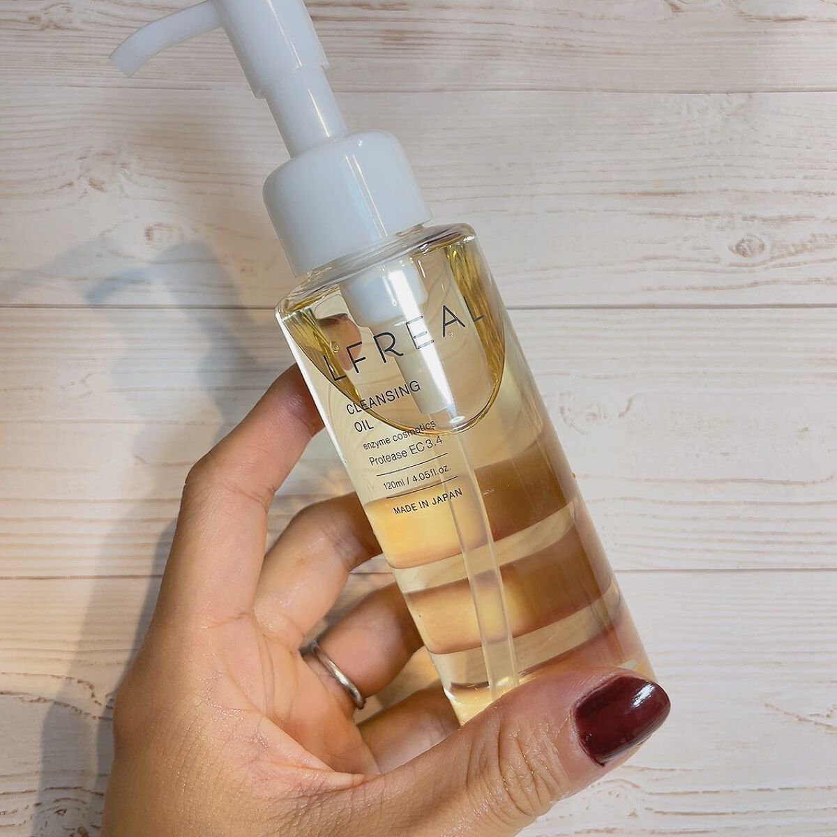 クレンジングオイル/LFREAL/オイルクレンジングを使ったクチコミ（2枚目）
